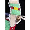 Image 9 : Crow Fully Beaded Signal Mirror Flat Bag