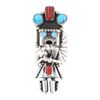 Image 1 : Navajo Kachina Sterling Ring by D. Smallcanyon