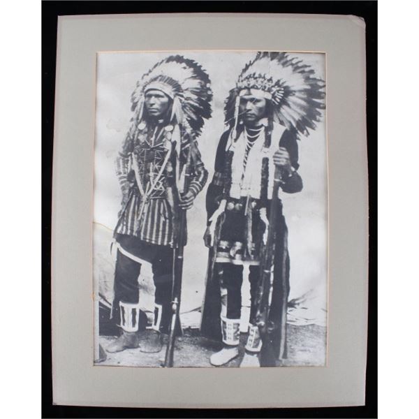 Photograph of 2 American Indian Chiefs