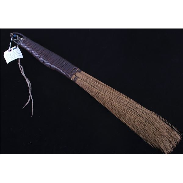 1800's Broom w/ American Indian Tipi Provenance