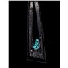 Image 17 : Hickok Gaming Token & Silver Turquoise Bolo Pair