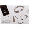 Image 27 : Silver Jewelry & Trinket Collection