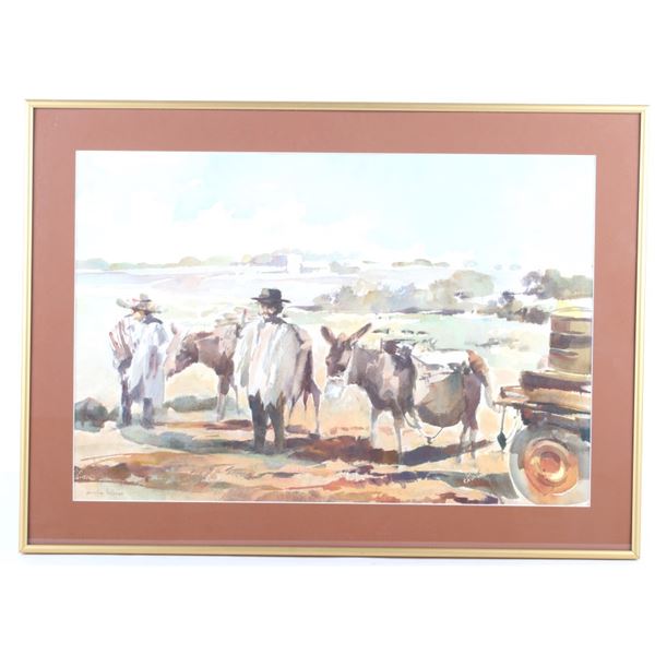 Dorothy Hilcove Original Watercolor Painting