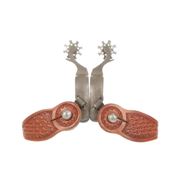 Shop Made Rough Stainless Steel Cowboy Spurs