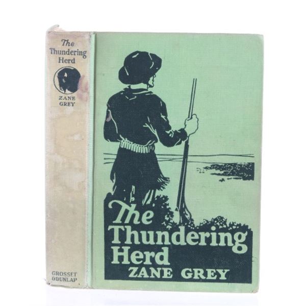 1925 1st Ed. The Thundering Herd By Zane Grey