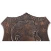 Image 2 : Brass Portrait Shield of F. D. Roosevelt