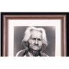 Image 2 : Framed Photograph Of An Old Navajo Indian