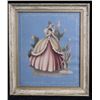 Image 7 : Turner Lithograph Pair Victorian Lady In Pink