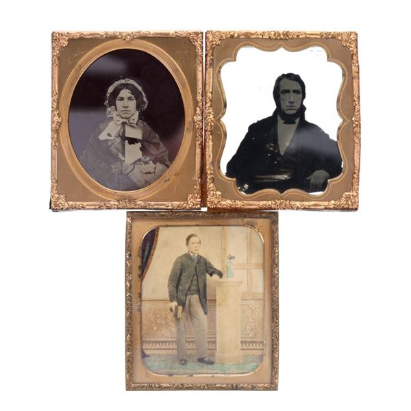 1860's Ambrotype & Daguerreotype Photographs