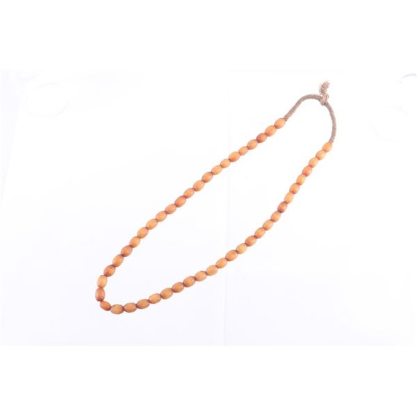 African Hand Carved Copal Trade Beads