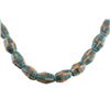 Image 5 : African Sand Cast Trade Bi-Cone Bead Necklace