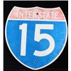 Image 1 : 1992 Montana Interstate 15 Highway Sign