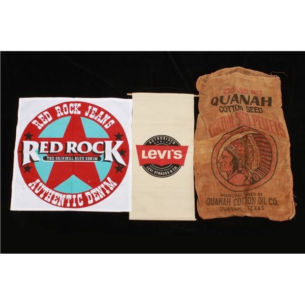 Red Rock & Levi's Banners Indian Head Burlap Bag