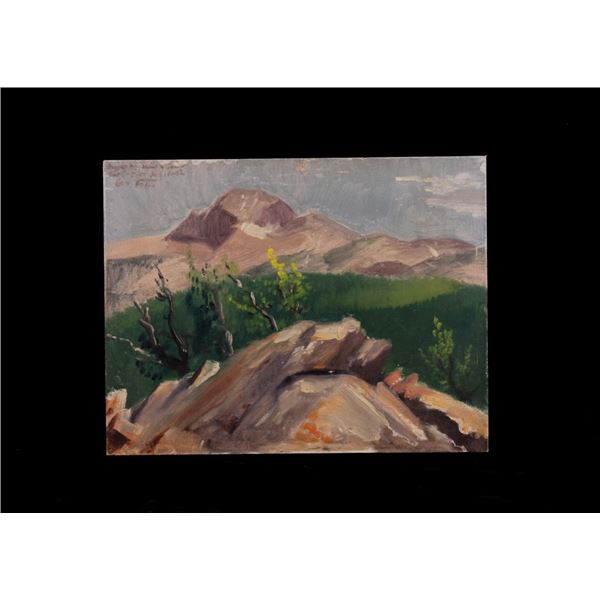 1962 Original Signed Carl Tolpo Oil Painting