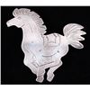 Image 1 : Navajo Sterling Silver Galloping Horse Pin