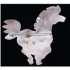 Image 6 : Navajo Sterling Silver Galloping Horse Pin