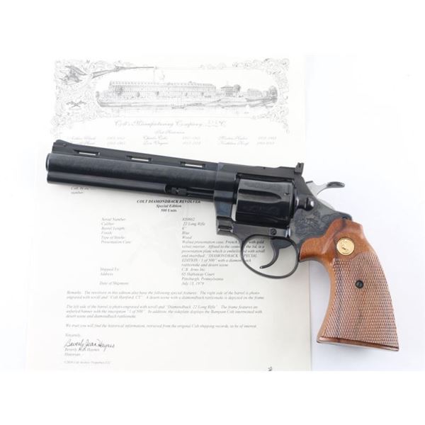 Colt Diamondback 22LR SN: R39862