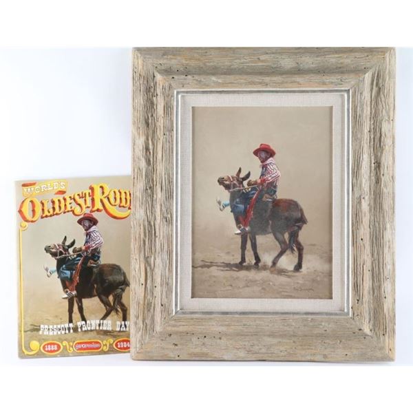 Original Oil On Board