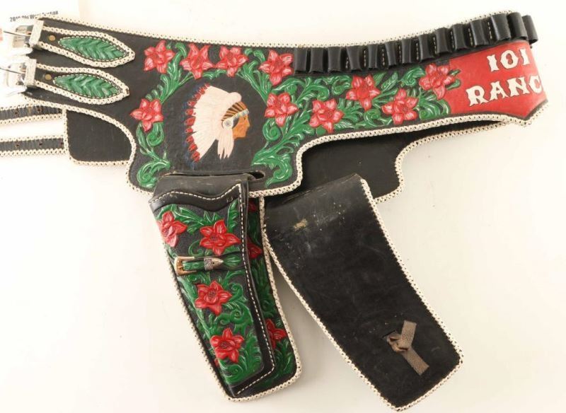 101 Ranch Items 101 Ranch Tribute Holster Gun Belt Rig