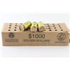 Image 1 : 1000 Sacagawea 'Golden' US Dollars