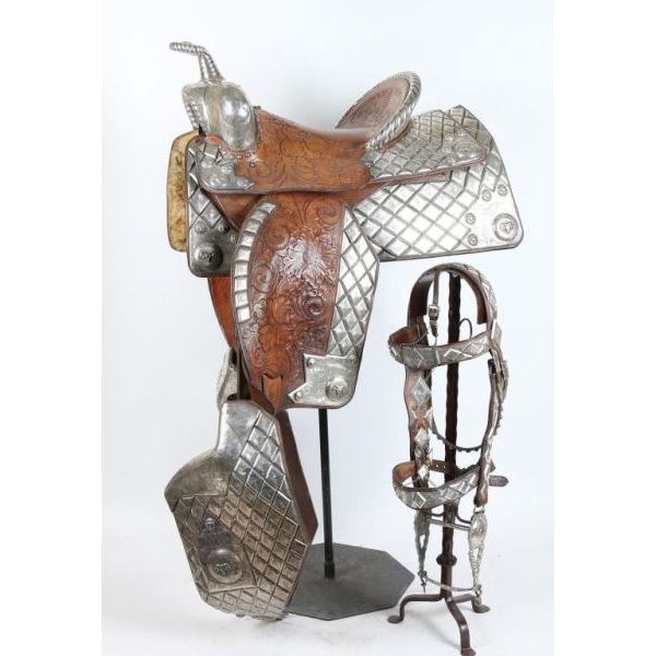 Fancy Silver Parade Saddle