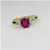 Image 2 : Exquisite EXTRA Fine Natural Ruby and Diamond