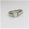 Image 2 : Exquisite Extra FINE Diamond Solitaire Ring