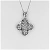 Image 1 : Sensational Fine 18 karat Diamond Pendant