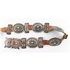Image 1 : Navajo Sterling & Turquoise Concho Belt