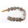 Image 2 : Navajo Sterling & Turquoise Concho Belt