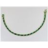 Image 3 : Gorgeous Emerald and Diamond Bracelet
