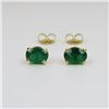 Image 1 : Extra Fine Emerald Earrings