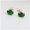 Image 2 : Extra Fine Emerald Earrings
