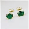Image 3 : Extra Fine Emerald Earrings
