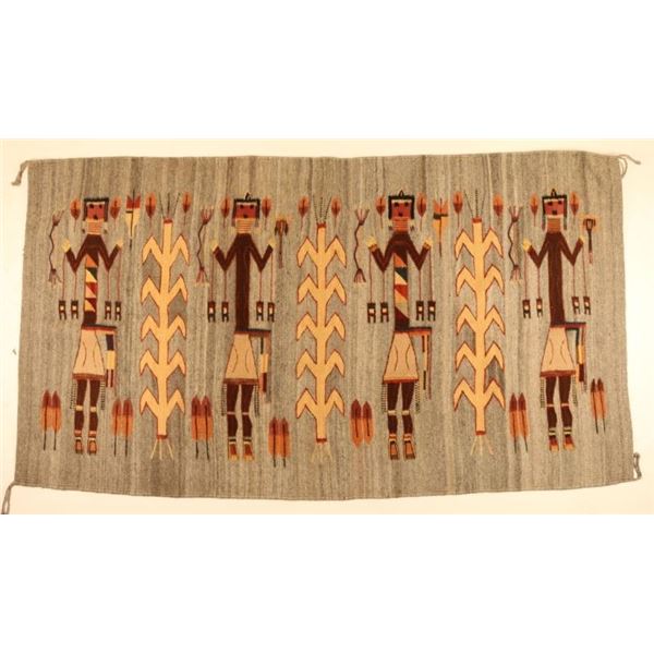 Navajo Four Figure Yei Rug