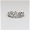 Image 1 : Dazzling Diamond Ring featuring Baguette