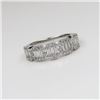 Image 2 : Dazzling Diamond Ring featuring Baguette
