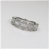 Image 3 : Dazzling Diamond Ring featuring Baguette