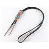 Image 1 : Navajo Inlaid Bolo Tie