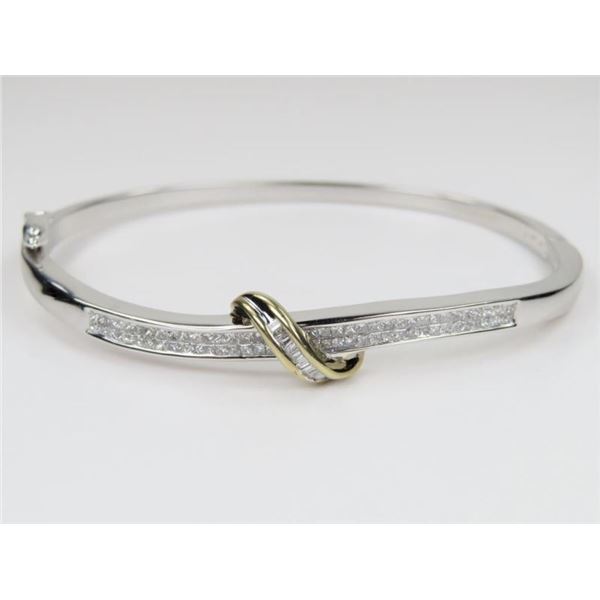 Sensational Diamond Bangle Bracelet