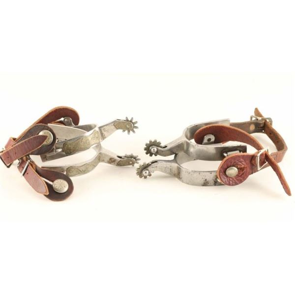 Lot of 2 Crockett Spurs