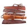 Image 1 : Lot of (5) Leather Rifle Scabbards
