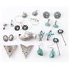 Image 1 : Lot of 14 Navajo Earrings