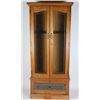 Image 1 : Oak Rifle Cabinet