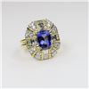 Image 2 : Exceptional Designer Tanzanite and Diamond