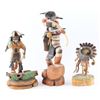 Image 1 : Lot of 3 Hopi Kachinas
