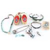 Image 1 : Lot of Native American Jewelry & Moccs