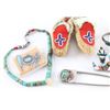 Image 2 : Lot of Native American Jewelry & Moccs