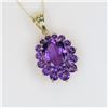 Image 3 : Beautiful Large Purple Amethyst Pendant