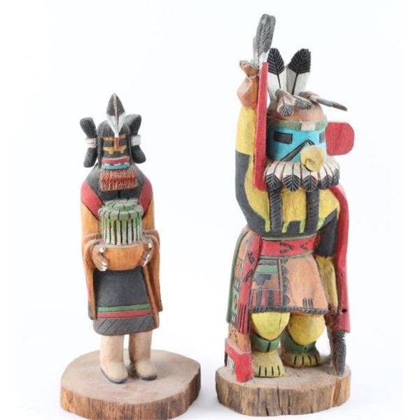 Lot of 2 Hopi Kachinas